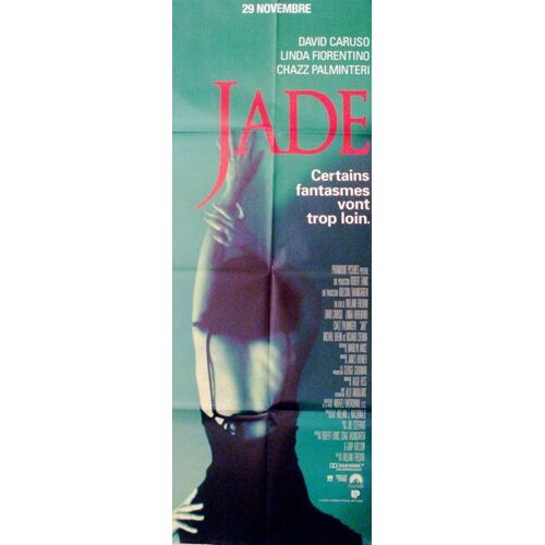 Jade - Affiche Originale De Cinéma - Format 60x160 Cm - Un Film De William Friedkin Avec David Caruso, Linda Fiorentino, Chazz Palminteri, Richard Crenna, Michael Biehn - Année 1995