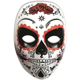 El Dia De Los Muertos Dia De Los Muertos Masque Blanc