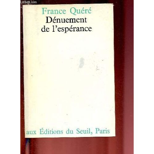 Denuement De L Esperance