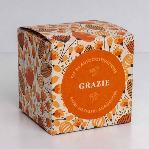 RESETEA, KIT DI AUTOCOLTIVAZIONE DILLO CON I FIORI - GRAZIE, CASA, IDEE REGALO