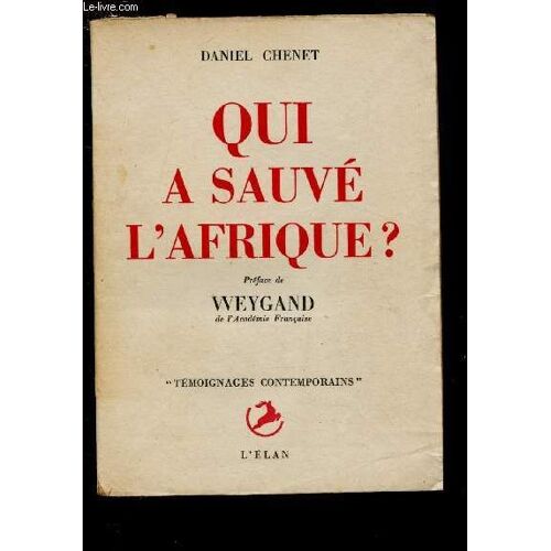 Qui A Sauve L Afrique ?