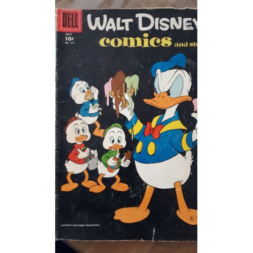 Comics And Stories Walt Disney's 214