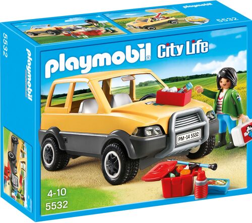 Playmobil 5532 - Veterinaire Avec Voiture Et Materiel Medical 0115