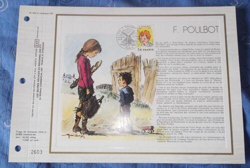 Feuillet Cef F.Poulbot.