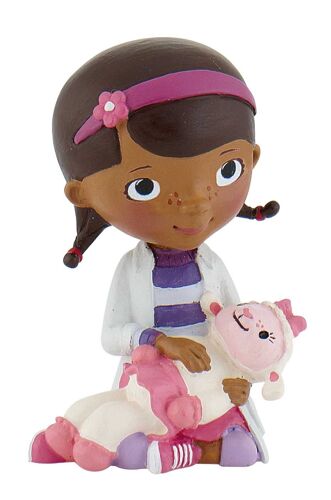 LICENCES Figurine Docteur La Peluche et Caline - Disney - 6 cm