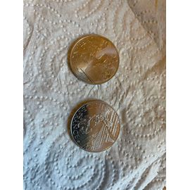 Lot De 2 Pièces De 10€ Argent Semeuse De Idf Année 2010 Et 2011 Unc Neuves