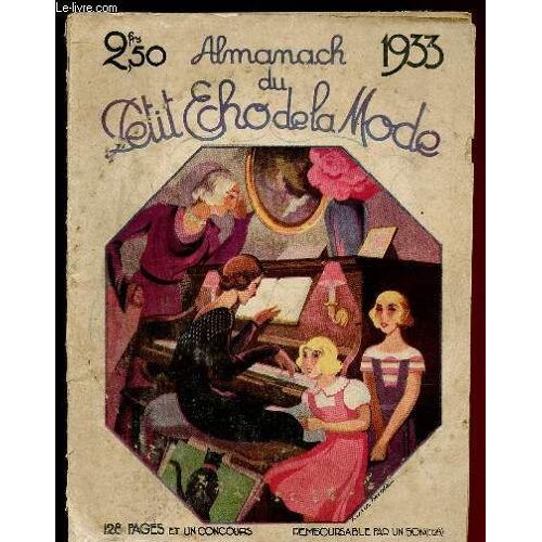Almanach Du Petit Echo De La Mode - 1933