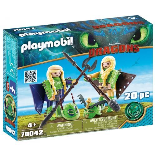 Playmobil 70042 - Kranedur et Kognedur en combinaison