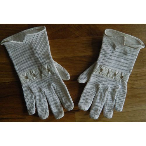 Gants En Cuir Vintage T 7.5