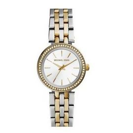 Michael Kors Mini Darci Mk3323 Femme Montre Gold Silver Analogique Métal Nouveau