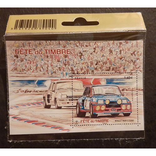 Timbre Feuillet "Voitures Anciennes" Fête Du Timbre
