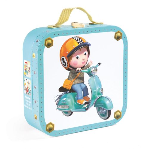 Puzzles Valisette 4 Puzzles Scooter Walter