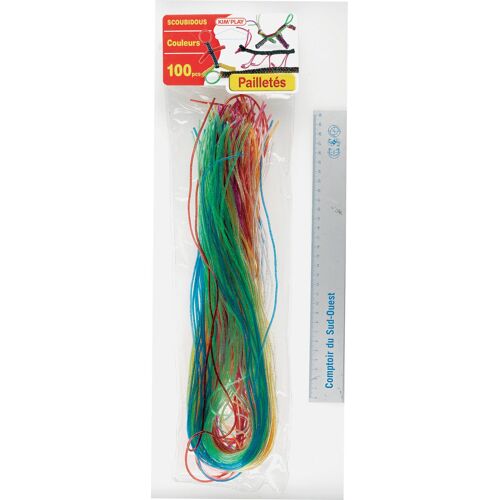 Cofalu Kimplay 100 Scoubidous Paillette