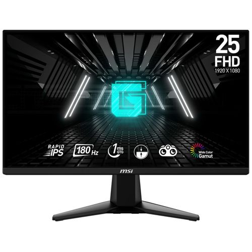 Ecran PC Gaming MSI G255F 24.5" Full HD Noir