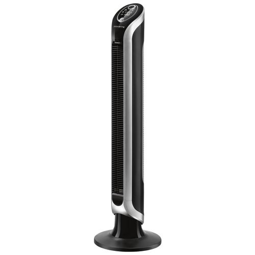ROWENTA Ventilateur colonne numérique, Large diffusion, Télécommande VU6670FO
