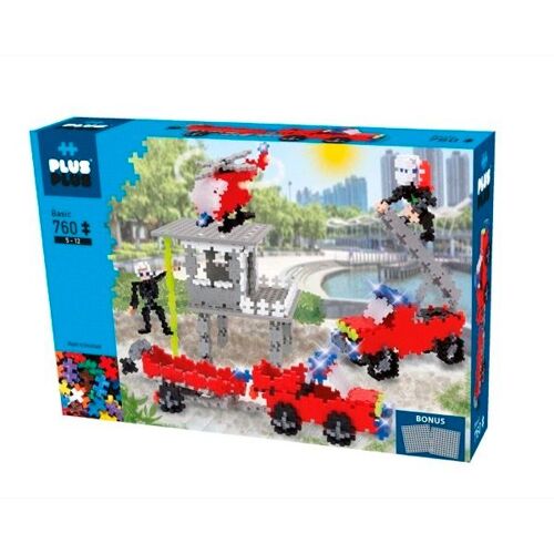 Plus Plus Mini Plus Plus - Box Basic Sauvetage 760 Pièces