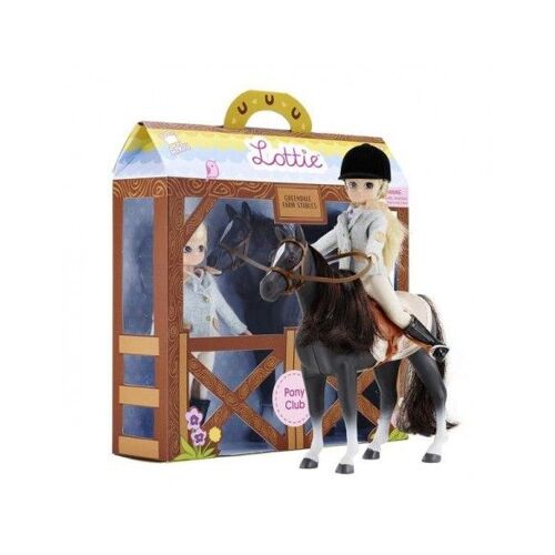 Cheval Et Poupée Lottie Poney Club