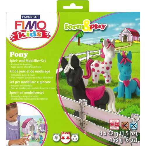 Dtm Kit Fimo Kids Poneys