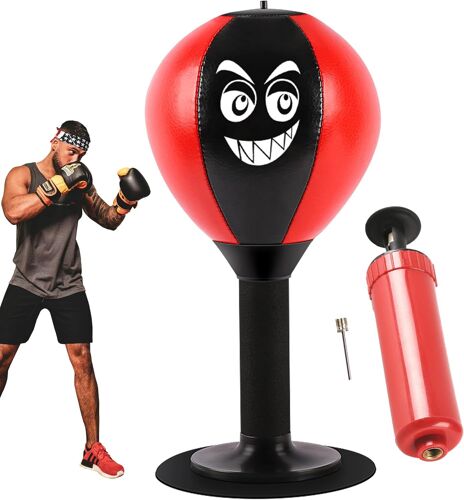 Punching Ball De Bureau, Punching Ball Adulte Enfants, Avec Une Forte Ventouse, Décompression Pour Adultes, Bureau, École