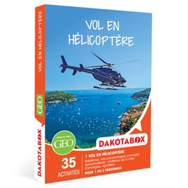 Dakotabox - Vol En Hélicoptère - Coffret Cadeau Sport & Aventure