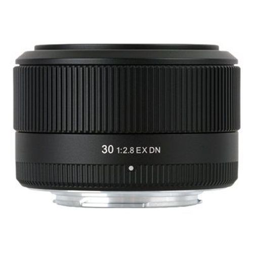 Objectif Sigma EX 30 mm - f/2.8 DN - Sony E-mount - pour Sony Cinema Line; a VLOGCAM; a1; a1 II; a6700; a7 IV; a7C; a7C II; a7CR; a7R V; a9 III