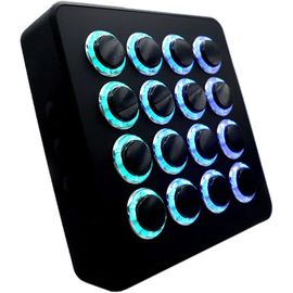 Dj TechTools Midi Fighter Spectra Black contrôleur avec boutons de type arcade