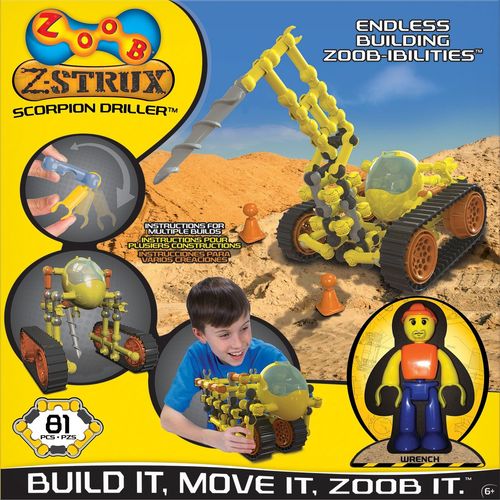 Zoob Z-Strux - Z-Strux Le Scorpion Foreur