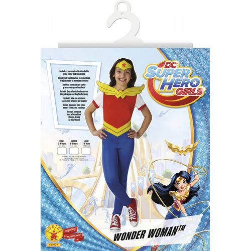 Rubie's Dc Superhero Girls - Déguisement Classique Wonder Woman - Taille L