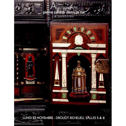 Auction Art Pierre Cardin Remy Le Fur Lundi 23 Novembre 2009 : Dessins Anciens- Tableaux Anciens Et Du Xix Siecle - Ceramiques - Objets D Art Et De Bel Ameublement Des Xviii Et Xix Siecle - ...