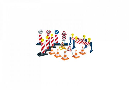 Playmobil 7280 - Panneaux De Chantier