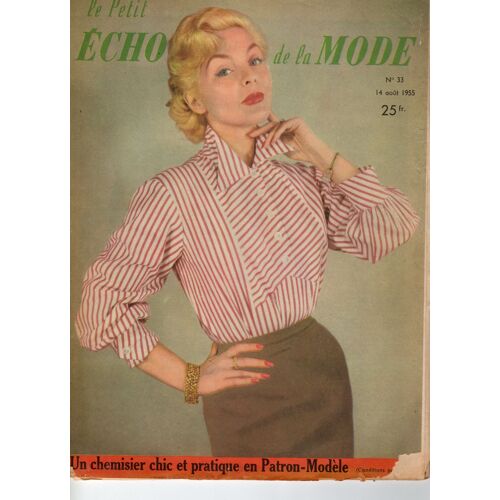 Le Petit Echo De La Mode N°33 De 1955