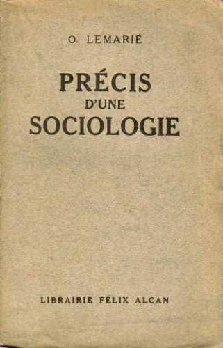 Précis D'une Sociologie