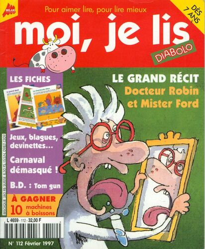 Moi,Je Lis N° 112 : Docteur Robin Et Mister Ford