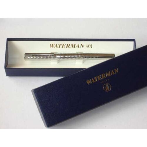 Stylo Plume Waterman Paris + Stylo Bille Reynolds Colori Argenté