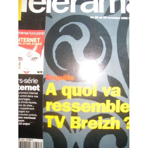 Telerama N° 2601 Du 20/11/1999
