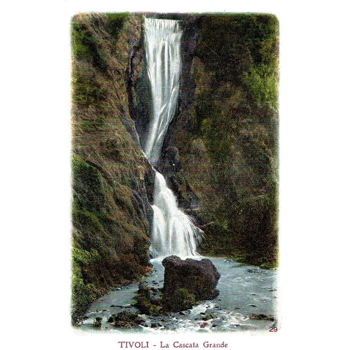Carte Postale Ancienne, Italie, La Cascata Grande - Grande Cascade