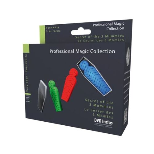 Professional Magic Collection Tour De Magie - Le Secret Des 3 Momies Avec Dvd