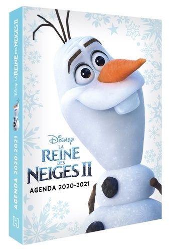 Agenda La Reine De Neiges - Olaf - Edition 2020-2021