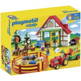 5058 - 1.2.3. Playmobil - Coffret Maison Forestière Avec Animaux