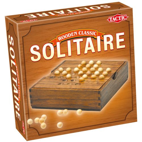 Jeux Classiques Solitaire Bois
