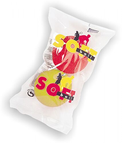 Ballons / Balles Soft Ball - Lot De 2 Ø 70