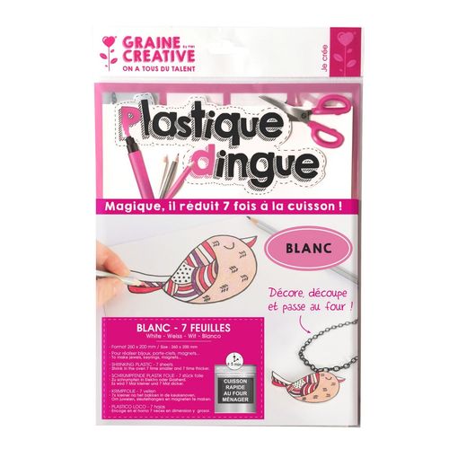 Graine Créative 7 Feuilles Plastique Dingue B