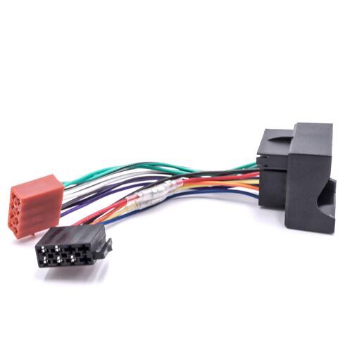 vhbw Adaptateur autoradio ISO compatible avec Ford Kuga à partir de 2008 modèle de voiture