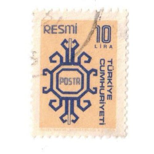 Timbre Oblitéré : Turquie