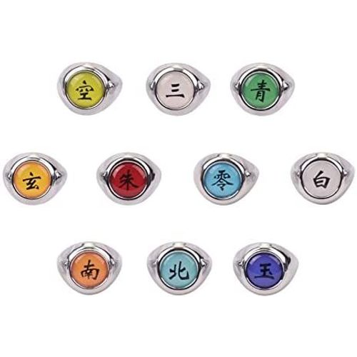 Anime Anneaux Uchiha Sasuke Itachi Sharingan Akatsuki Cosplay Anneau Pour Les Fans De Anime