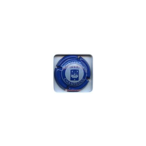 Capsule De Champagne Pannier Bleu Et Blanc Cercle 20mm