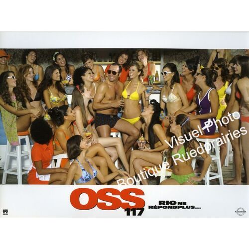 Oss 117 : Rio Ne Répond Plus : Jeu Prestige De 8 Photos D'exploitation Cinématographique - Format 21x28 Cm - De Michel Hazanavicius Avec Jean Dujardin, Louise Monot, Rüdiger Vogler - 2009