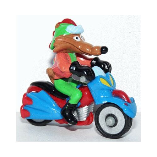 Figurine Kinder Monobloc 2004 "Motocoyotes"  Dracoyote Q-H