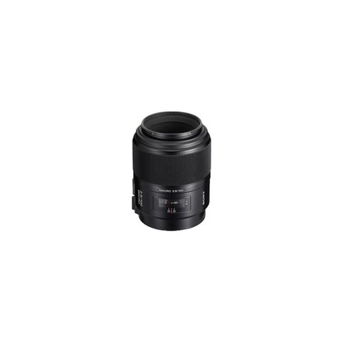 Macro-objectif Sony SAL100M28 - Fonction Macro - 100 mm - f/2.8 - Sony A-type - pour Handycam NEX-VG900; a DSLR-A100, SLT-A58, A65, A77; a NEX F3Y; a1; a3000; a7; a7R; a7R IV
