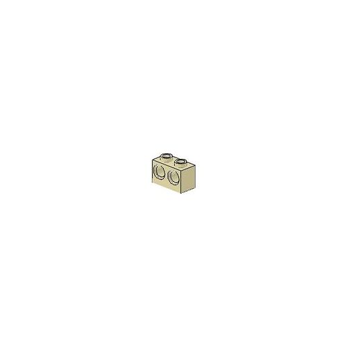 ACCESSOIRES LEGO   BRIQUES 1X2 AVEC 2 TROUS    SABLE